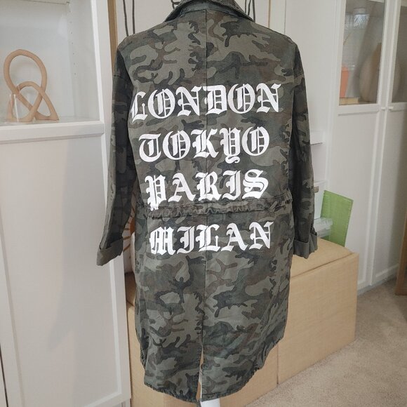 MISSPAP - Oversized Garcia Camo City Printed Jacket - Size S/M - Picture 2 of 4